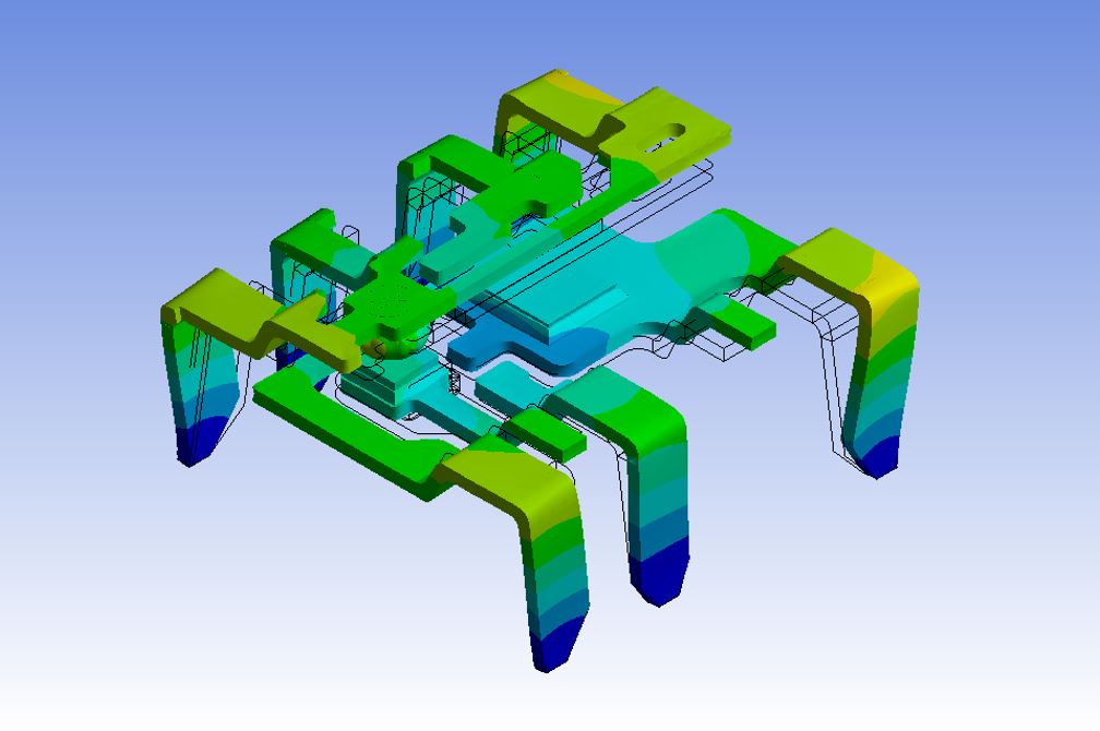 Thermal Structural FEA Analysis for Optocoupler package